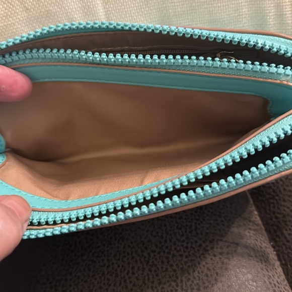 Nanette Lepore Arianna Aqua Wristlet Wallet - NWOT - Picture 5 of 7